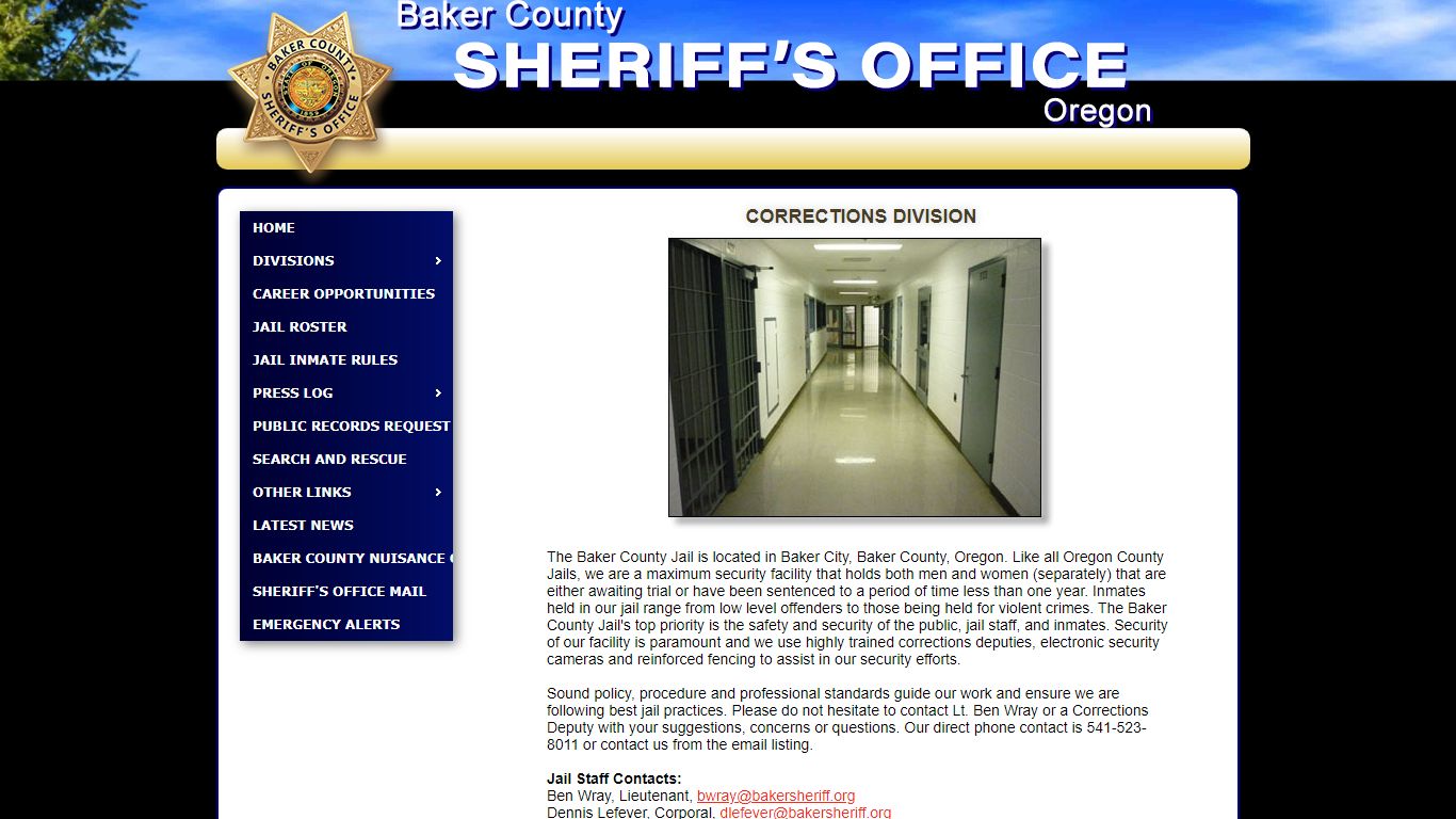 Baker County Sheriff's Office